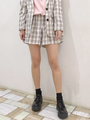WEGO/チェックショートパンツ
