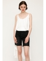 BACK LONG CUT TOPS/WHT
