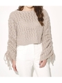 BANANA SLEEVE TOPS/L/BEG1