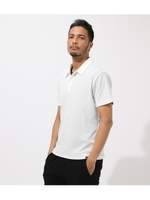 BASIC STRETCH POLO SHIRT/WHT