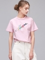 BLOUSE by geoffrey J Finch/Slice of Heaven rainbow tee/ピンク