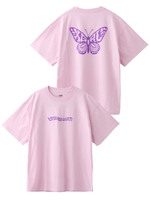 BUTTERFLY S/S MENS TEE/ライトピンク