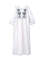 CROSS STITCH DRESS/ホワイト
