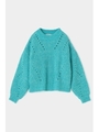 EYELET CROPPED ニット/TQ