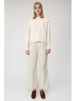 GEOMETRIC LACE パンツ/O/WHT1