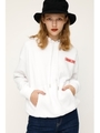 HEROINE SW HOODIE/O/WHT1