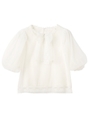Honeyドットチュールトップス / mille fille closet/シロ