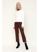 MANISH ANKLE パンツ/BRN