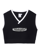 MILLENNIUM RADS KNIT VEST/ブラック