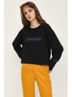 NIKITA CROPPED LONG TEE/BLK