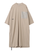 PATCHWORK DRESS/ベージュ