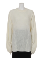 PINORI FILATIケーブルニット/ホワイト