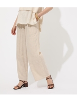 RELAX WIDE PANTS/L/BEG1