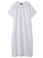 RIBBED DRESS/ホワイト