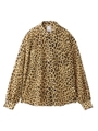 SHEER LEOPARD SHIRT/ベージュ