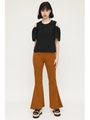 SIDE TUCK SLIM FLARE PT/CAM