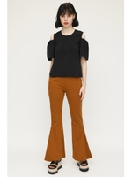 SIDE TUCK SLIM FLARE PT/CAM