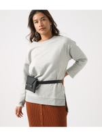 SLIT SWEAT TUNIC/T.GRY