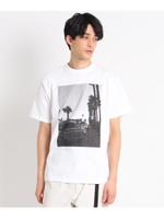 STAR＆STRIPE プリントTシャツ/ホワイト(001)