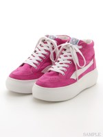 SUPERB CANDY MIDDLE CUT SNEAKERS/PINK