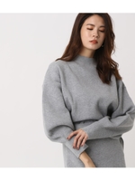SWEATTER VOLUME SLEEVE TOPS/T.GRY