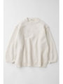 VOLUME SLEEVE B／N KNIT チュニック/IVOY3