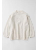 VOLUME SLEEVE B／N KNIT チュニック/IVOY3