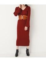 V／N RIB LONG OP/D/RED3