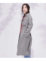 WEB限定/ウエストリボンラップトレンチ/パターン21(361)