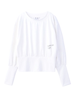 WIDE RIB TOP/ホワイト