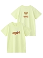 XGIRL TENNIS S/S REGULAR TEE/イエロー