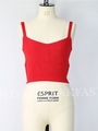 [BED&BREAKFAST]Cosmorama Wool Short Camisole/RED