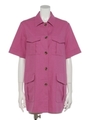 [BED&BREAKFAST]Ｓｏｆｔ　Ｌｉｎｅｎ　Ｃａｎｖａｓ　Ｊａｃｋｅｔ/PINK
