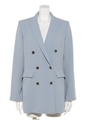 [GREED]Double Stretch Cloth Jacket/LtBLUE