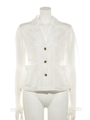 [GREED]Sheer Nylon Jacket/WHITE