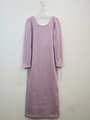 backribbon thermal one-piece/lavender