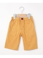 【90-130cm】ストレッチハーフパンツ/マスタード(033)