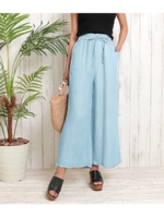 【CHILLE】 テンセルデニムパンツ/ライトブルー(038)