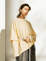 【FRAY I.D×Champion】レイヤードロングTシャツ/YEL