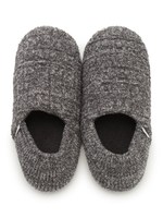 【GELATO PIQUE HOMME】リブモコルームシューズ/GRY