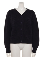 【Rewde】★3WAY★ニットカーディガン（9R14-11093）/ネイビー