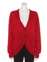 【Richie Witchie】RW着まわしライトロングカーデ/レッド