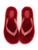 【UGG】W Fluffie　フラッフィー/RED