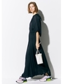 【emmi atelier】バックオープンワンピース/BLK