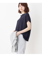 【２点SET】テレコカーディガン×ブラウス/グレー(012)