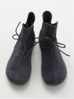 【チャイハネ】シンプルショートブーツ/ネイビー