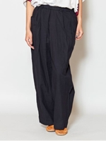 【チャイハネ】変形イージーパンツ/ブラック