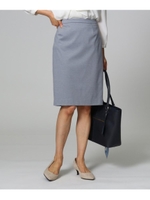 【洗える・消臭・UVカット・接触冷感】タイトスカート/ブルー(092)