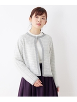 【大きいサイズあり・13号・15号】バルキーニットアンサンブル/グレー(512)