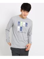 アダバットロゴ長袖Ｔシャツ/ライトグレー(911)